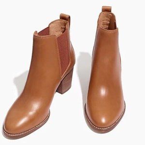 Madewell Regan Chelsea Boot in Leather